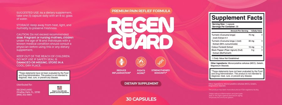 Regen Guard Label